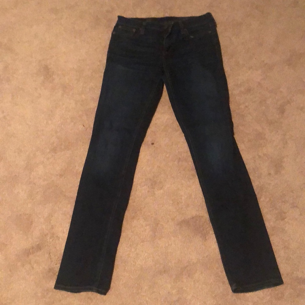 J Crew skinny straight jeans